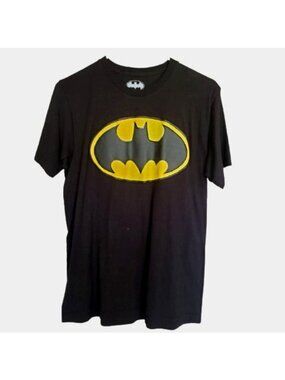 Batman DC Comics Mens M Tee Black Graphic Tee Dark Knight Logo